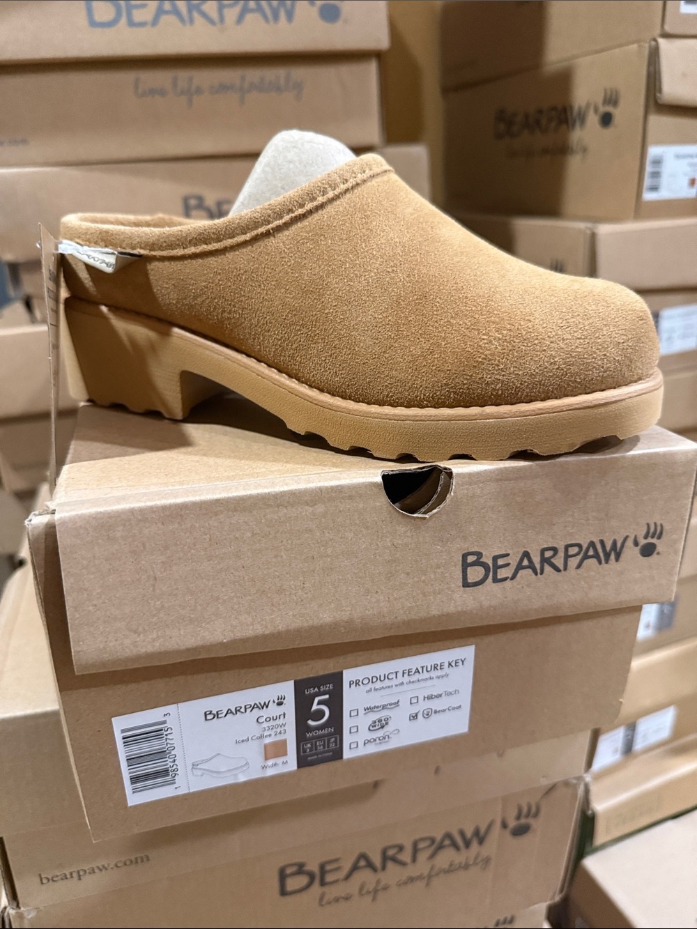 Bearpaw Iced Coffee Court shoes